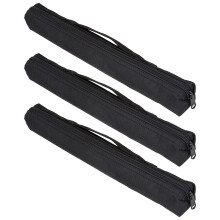 Padded Soprano Recorder Case Black 3pcs
