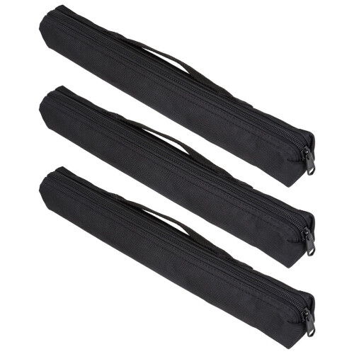 Padded Soprano Recorder Case Black 3pcs