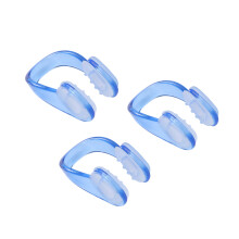 3 Pcs Swimming Nose Clip Plug For Protector Silicone Pool Accessories