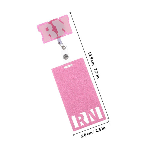 Nursing Accessories Name Badges For Work Nurse Designation Holder 1