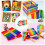 Raindrops Imagination Wooden Craft Sticks Assorted Color 400pcs 1set 10