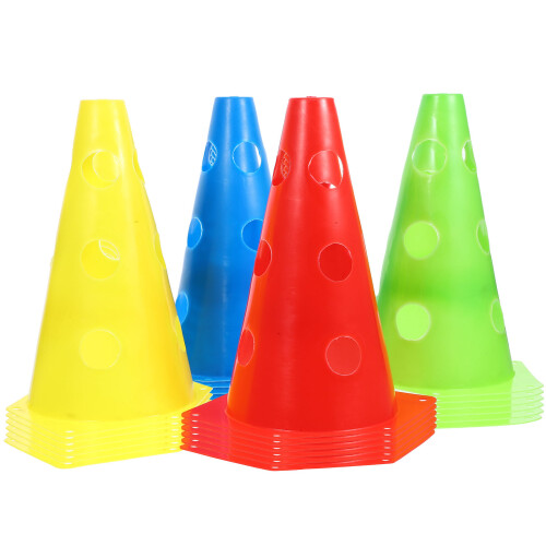 Plastic Sports Cone Training Cone 24pcs For Fan Gear