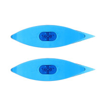 2 stuks haaknldlen voor kantwerk, kantkussens en tatting shuttles