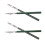 Ruling Pen For Precise Lines For Dark Green Plastic And Iron 9