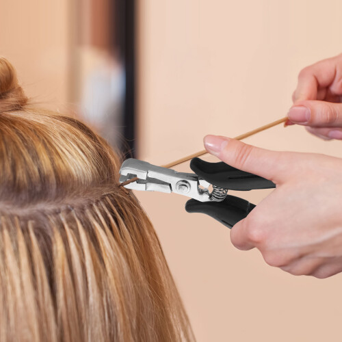 Haar Extensie Verwijderset Zwart Met Micro Ring Crusher 2