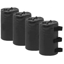 Canopy Water Weights Bag/ Leg Weights for Canopy Tent Black Green Balck 20cmx32.5cm