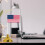10Pcs Durable Plastic Flag Pole Holders Assorted Color for Desktop Use 6