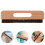 Clean Brush Wood Painting Brushes Multi 1pcs 3