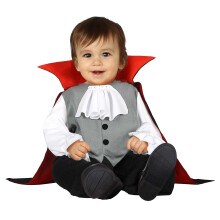 (12-18 Months, Black/Red) Fiestas Guirca Baby Vampire Costume