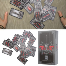 Wahrsager-Tarot-Deck Papierkarten 60x110mm Englisch Interaktives Brettspiel
