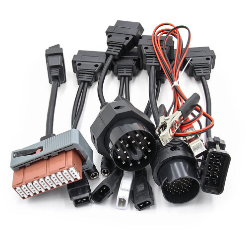 Kit de câbles OBD en PVC de 8 pièces — câble d'alimentation de diagnostic 2