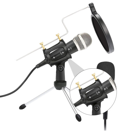 Microphone Set Black Abs 1 Set Back To School 2