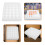 Egg Crate Panel White 1 Set Egg Safety .79x9.82x2.28in 10