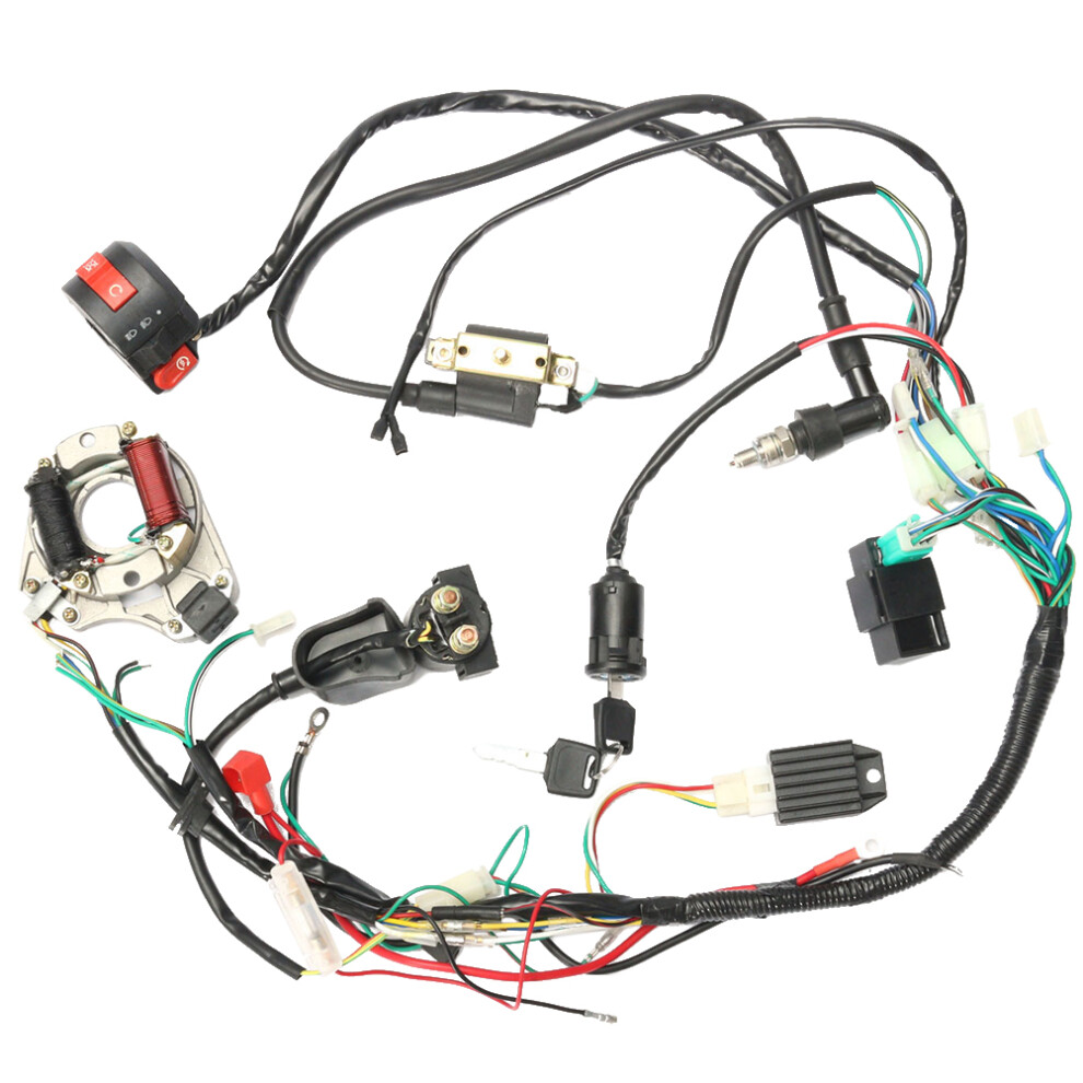 1Set Cdi Wire Harness Assembly For Atv 50 70 90 110Cc Durable Ignition 3161621401991