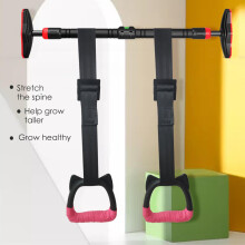 Anneaux de gymnastique pour enfants – 200 kg, poignée de 2 cm, sangle de 1 m / 2 m