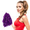 28Pièces Pompons Main Multicolores Pour Sport Danse 5