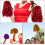 28Pièces Pompons Main Multicolores Pour Sport Danse 6