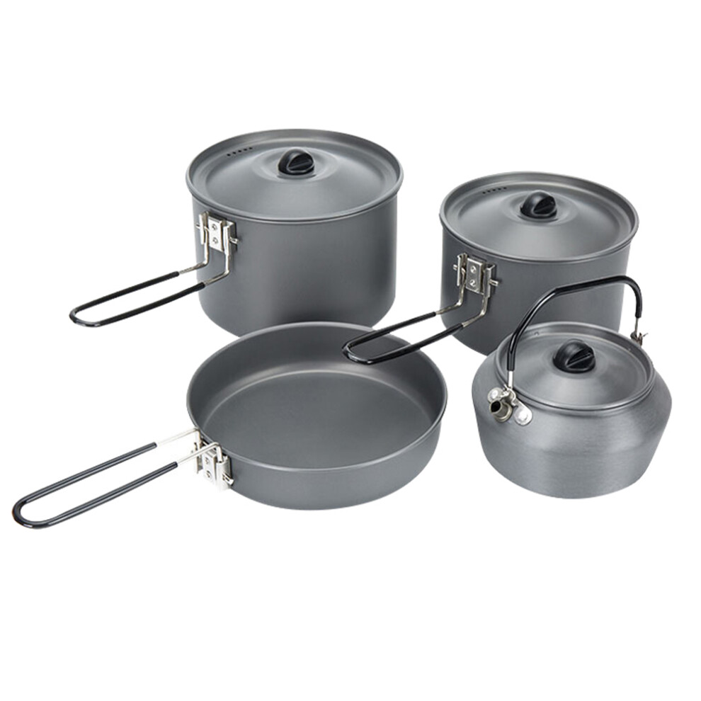 1 Set Outdoor Pot Portable Camping Pot Aluminum Oxide-image-OPC-PK89XJQ-NEW