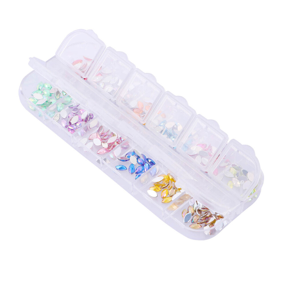 Solustre 12 Colors Rhinestone Rhinestones For Nails Gems Decorations