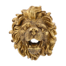 Wall Mounted Water Feature Lion Head Fountain Column Spray Garden