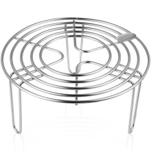 Air Fryer Rack Round Egg Steamer Cooling Baking Tool Rice Cooker