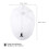 Berretto Cotone Bianco Coniglio Leggero 2