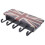 Adhesive Key Holder For Wall Hanging Rack Union Jack Office Hook 9