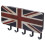 Adhesive Key Holder For Wall Hanging Rack Union Jack Office Hook 11