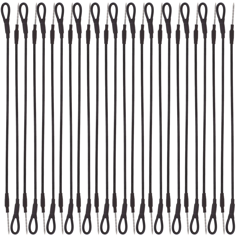 100 Pcs Security Reminder Rope Lock Anti-Theft Wire 3161437882274