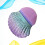 1 foundationspinsel muschelform, multifunktions-makeup- 5