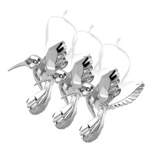 3 Pcs Hummingbird Wall Decoration Decorative Ornament Birds Ornaments