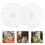 5Pièces Fermentation PVC Outil Pressage Bocaux 10