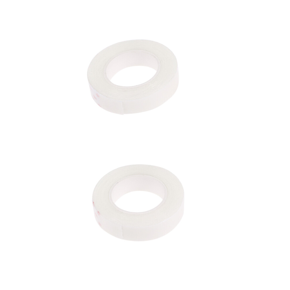 Artibetter Mlins White Double Sided Adhesive Tapes For Wig Hair Extension 2 Rolls