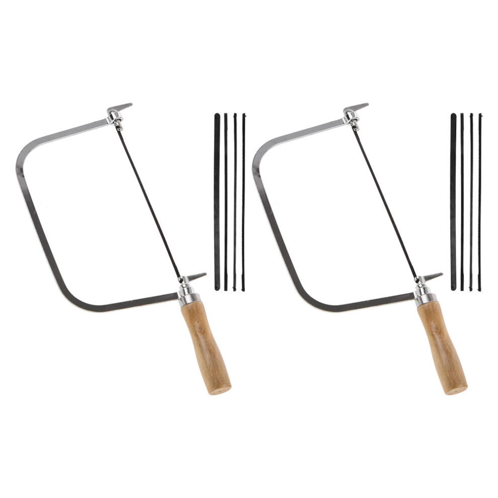 Worgeous Coping Saw Woodworking Saw Precise Cutting 2 Sets 3161621400666