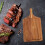 Steak Plate Charcuterie Paddle Board Bulk Pizza Bread Meat Serving 8