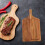 Steak Plate Charcuterie Paddle Board Bulk Pizza Bread Meat Serving 6