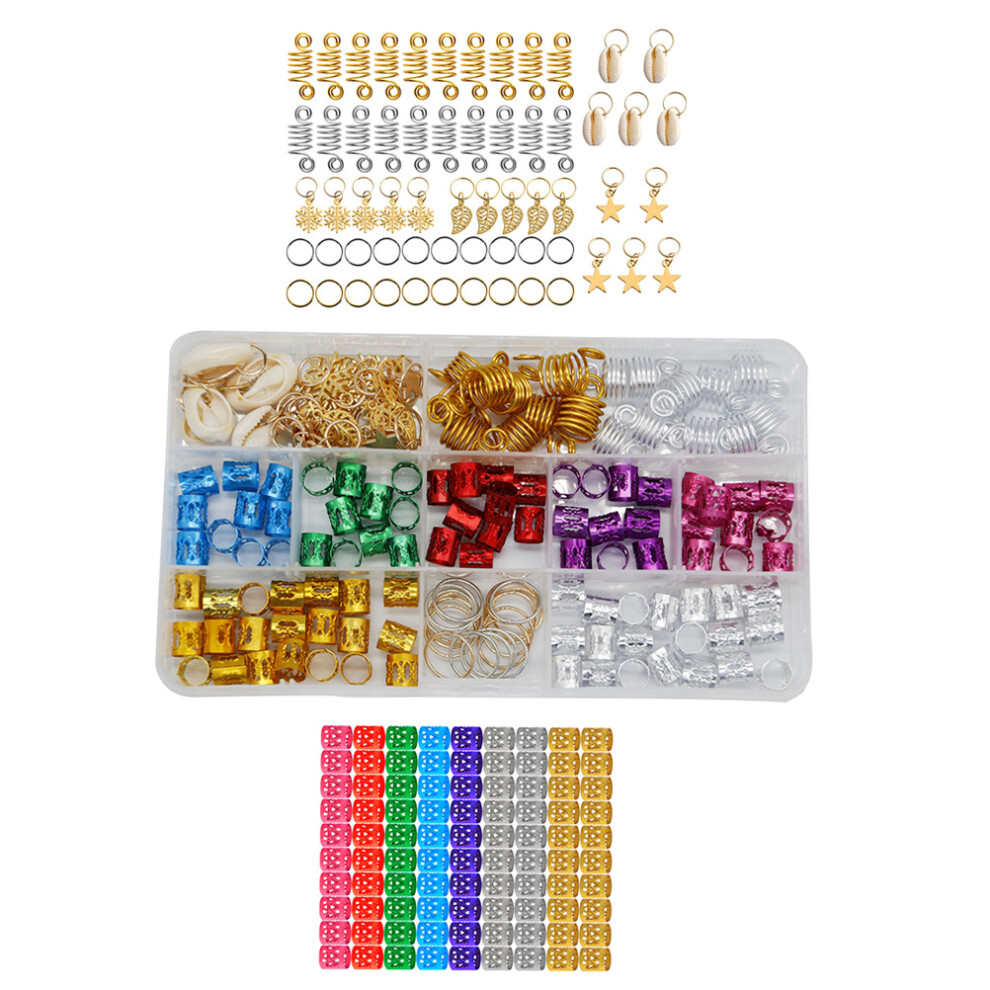 Iplusmile Unisex 150 Pcs Hair Dreadlock Accessories Dreadlocks Braiding