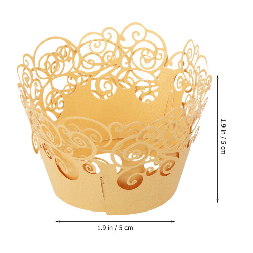 Worgeous  60 Pcs Cake Decorating Siding Edge Hollow Out Pattern 1