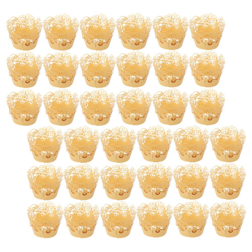 Worgeous  60 Pcs Cake Decorating Siding Edge Hollow Out Pattern