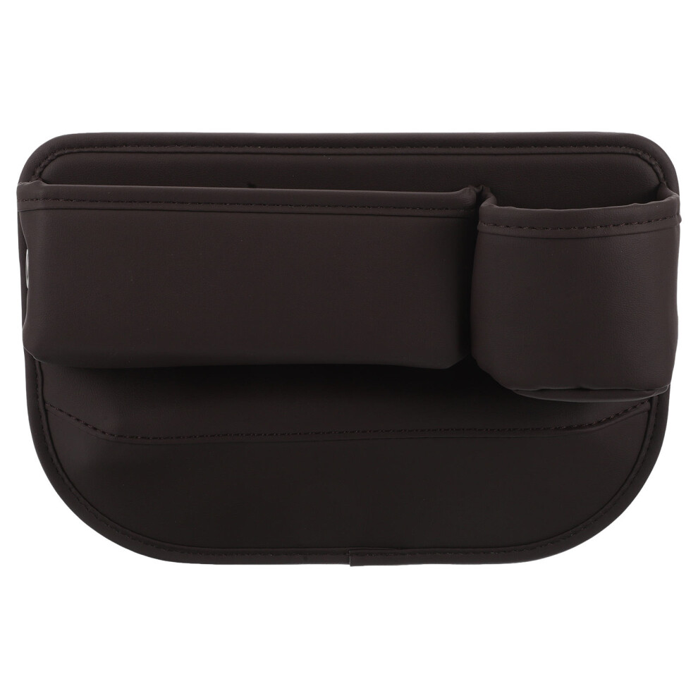 Car Seat Gap Filler Organizer Pu Leather 1Set 12.0X8.3x3.1in 3161621415721