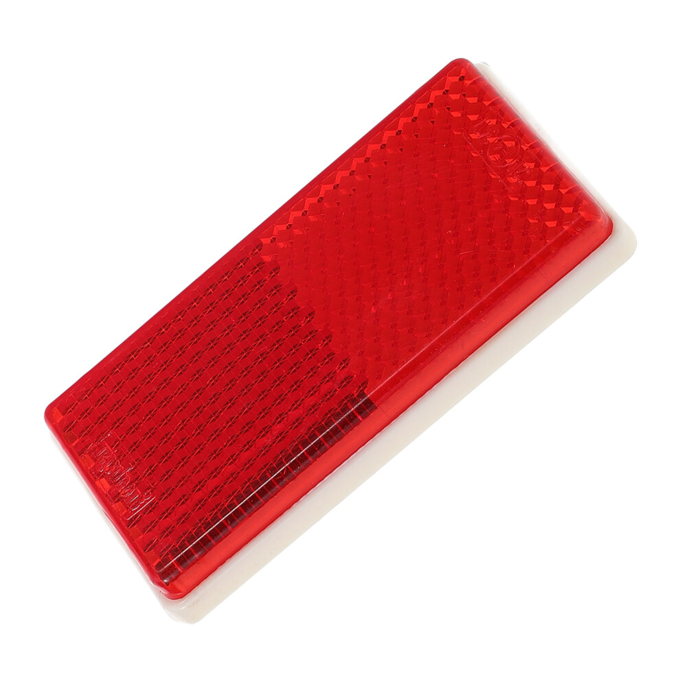 Vehicle Reflective Logo Stick On Reflectors Stickers Rectangular Red 3161621422026