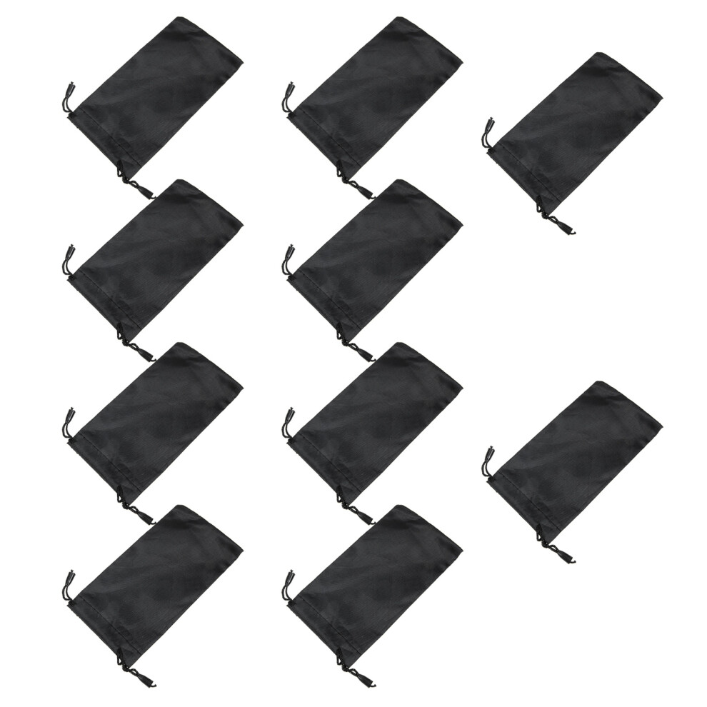 Ohphcall 10Pcs Stylish Sunglasses Holders Portable Glasses Pouch For Travel