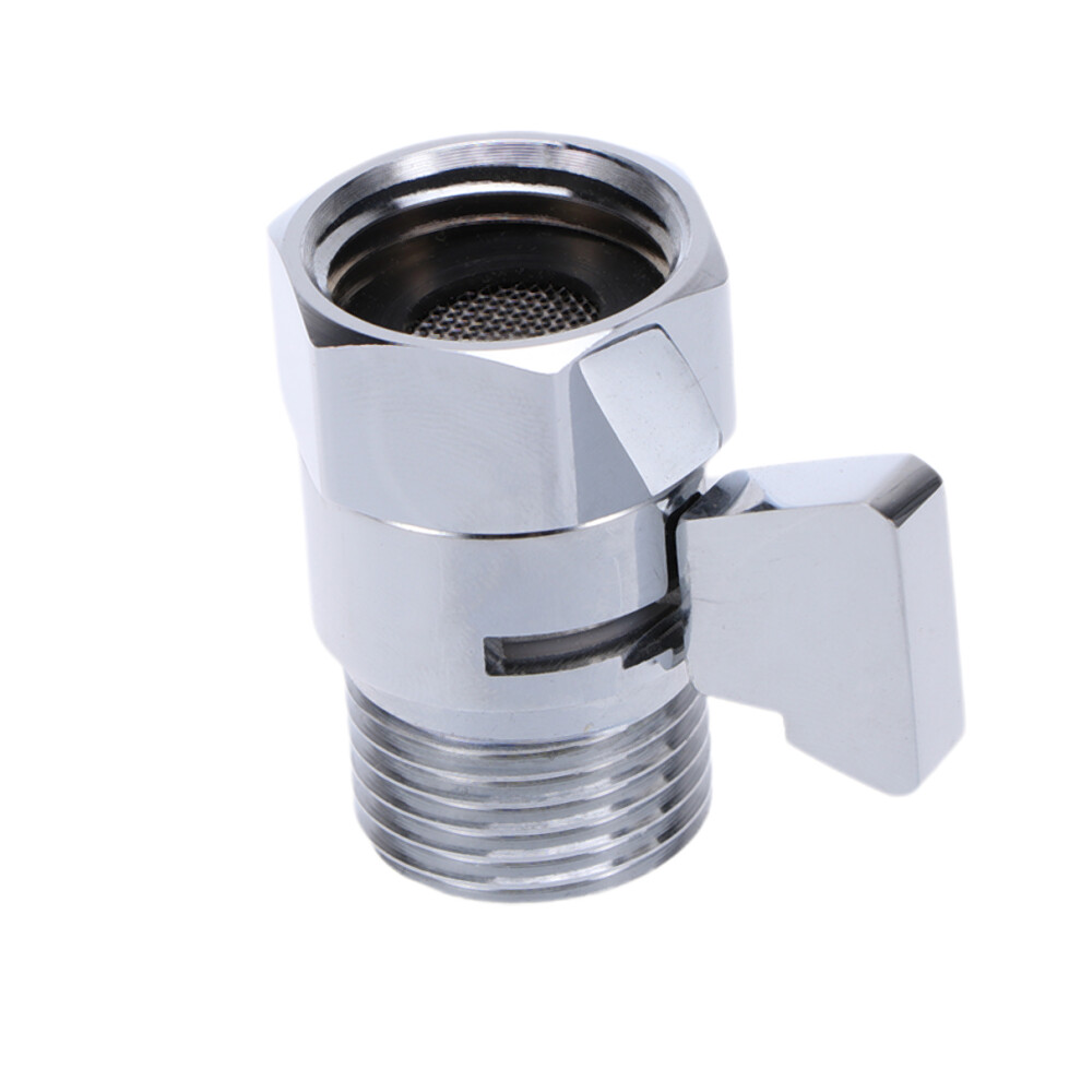 Shower Head Shut-Off T-Adapter Handheld Shower Head Mounted Diverter 3161621421302