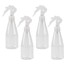 4Pcs Plastic Water Sprayer Bottles White Multi-Use Gardening Spray