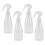 4Pcs Plastic Water Sprayer Bottles White Multi-Use Gardening Spray 1