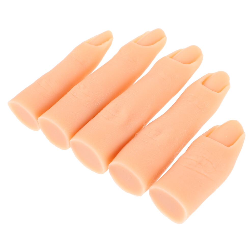 Totority Manicure Practice Hand Model Miss False Fingers Flexible Joints Nail
