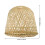 2 Pcs Decor Table Lamps Bamboo Lampshade Lightweight Ceiling 2