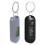 Raindrops Digital Keychain Watch Durable Lightweight For Students 2pcs 10