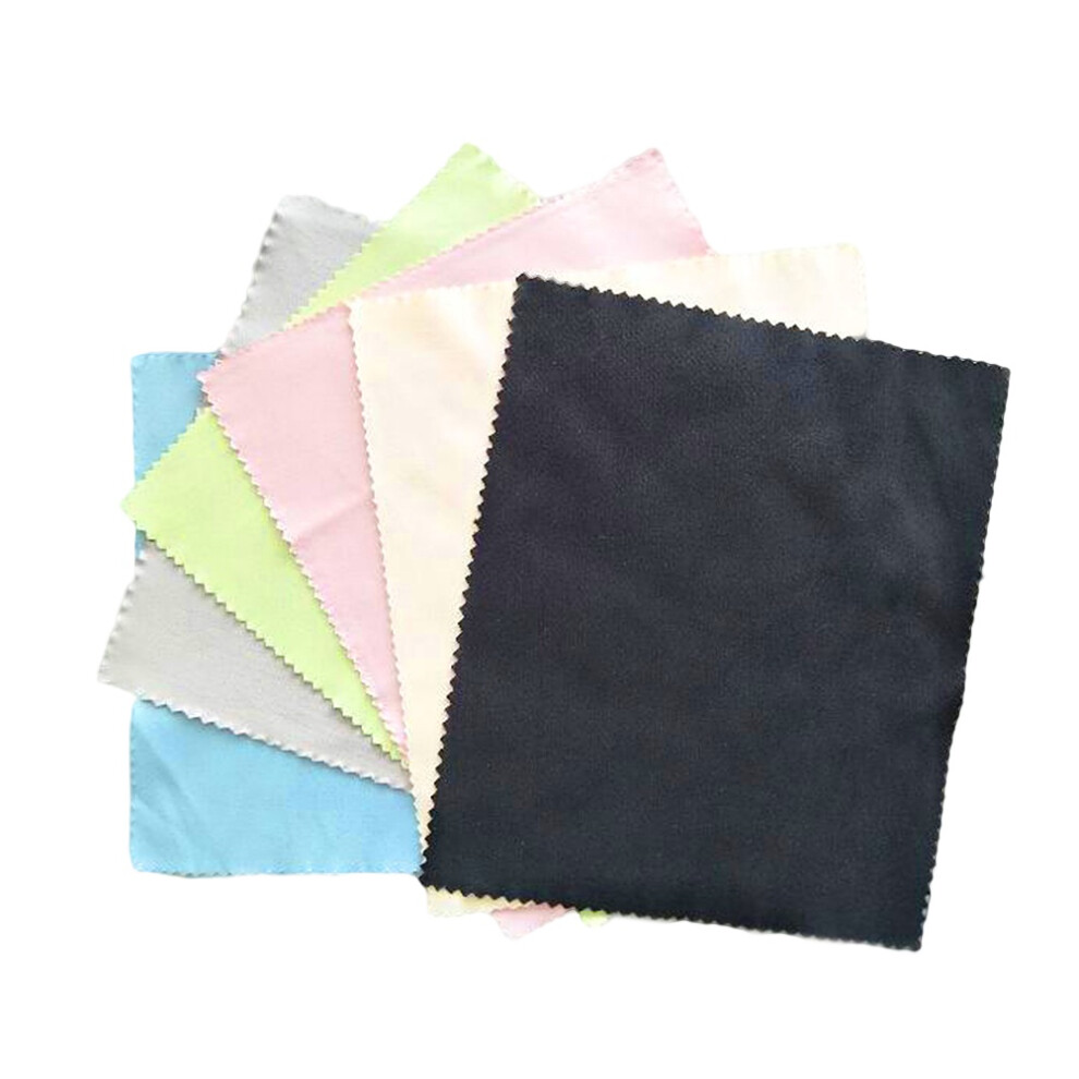 Ohphcall Mixed Colors Microfiber Cleaning Cloths 24Pcs For Glasses Lens Screen