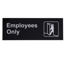 Masteelf Business Employees Sign Self-Adhesive Only Office
